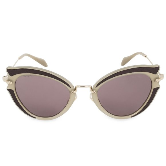 Miu Miu Cat Eye Sunglasses SMU05SS VHY6X1 52